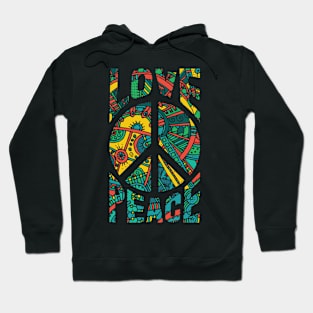 Peace and love Hoodie